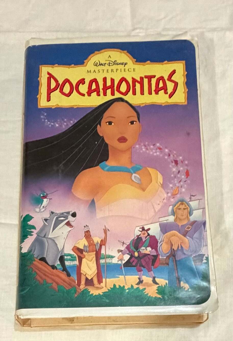 Walt Disney Masterpiece Collection Pocahontas VHS Tape (1996)